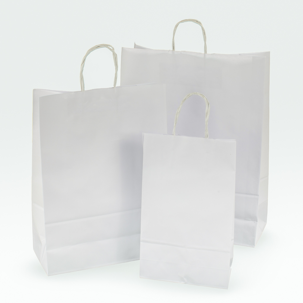 Bolsas Kraft Blancas