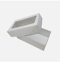 ESTUCHE PASTELERIA C/VENTANA BLANCO