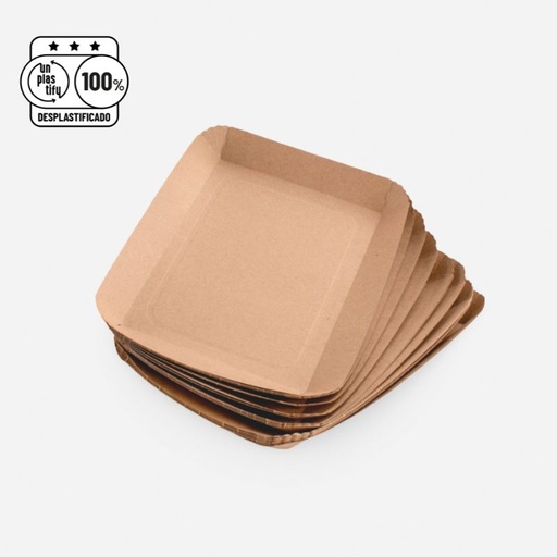 [PT88888-0035-01-01] Bandeja de Panaderia (5", Marron/Marron)